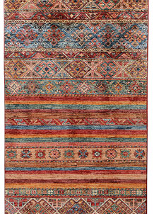 Multi Colored Kazak 2' 8 x 9' 9 - SKU 73775