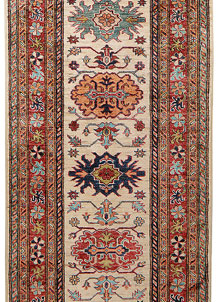 Antique White Kazak 2' 8 x 8' 3 - SKU 73783