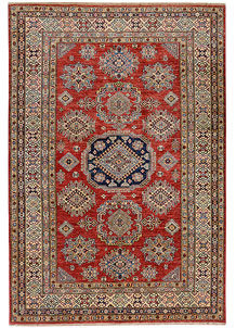 Firebrick Kazak 5' 11 x 8' 10 - SKU 73786