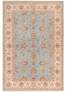 Powder Blue Ziegler 5' 8 x 8' 2 - SKU 73792