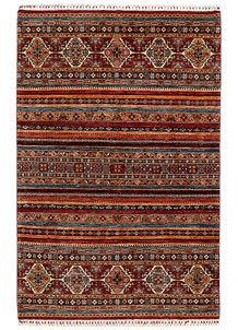 Multi Colored Kazak 4' 10 x 7' 4 - SKU 73928