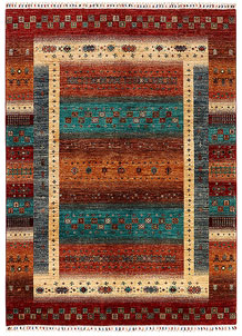 Multi Colored Kazak 5' 9 x 7' 10 - SKU 73942