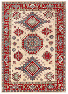 Antique White Kazak 6' 2 x 8' 11 - SKU 73969
