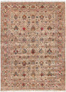 Tan Kazak 8' 10 x 12' 1 - SKU 74041
