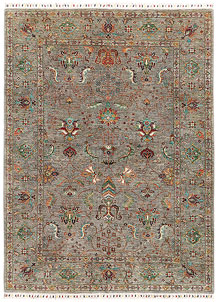 Dark Grey Kazak 5' 9 x 7' 9 - SKU 74043
